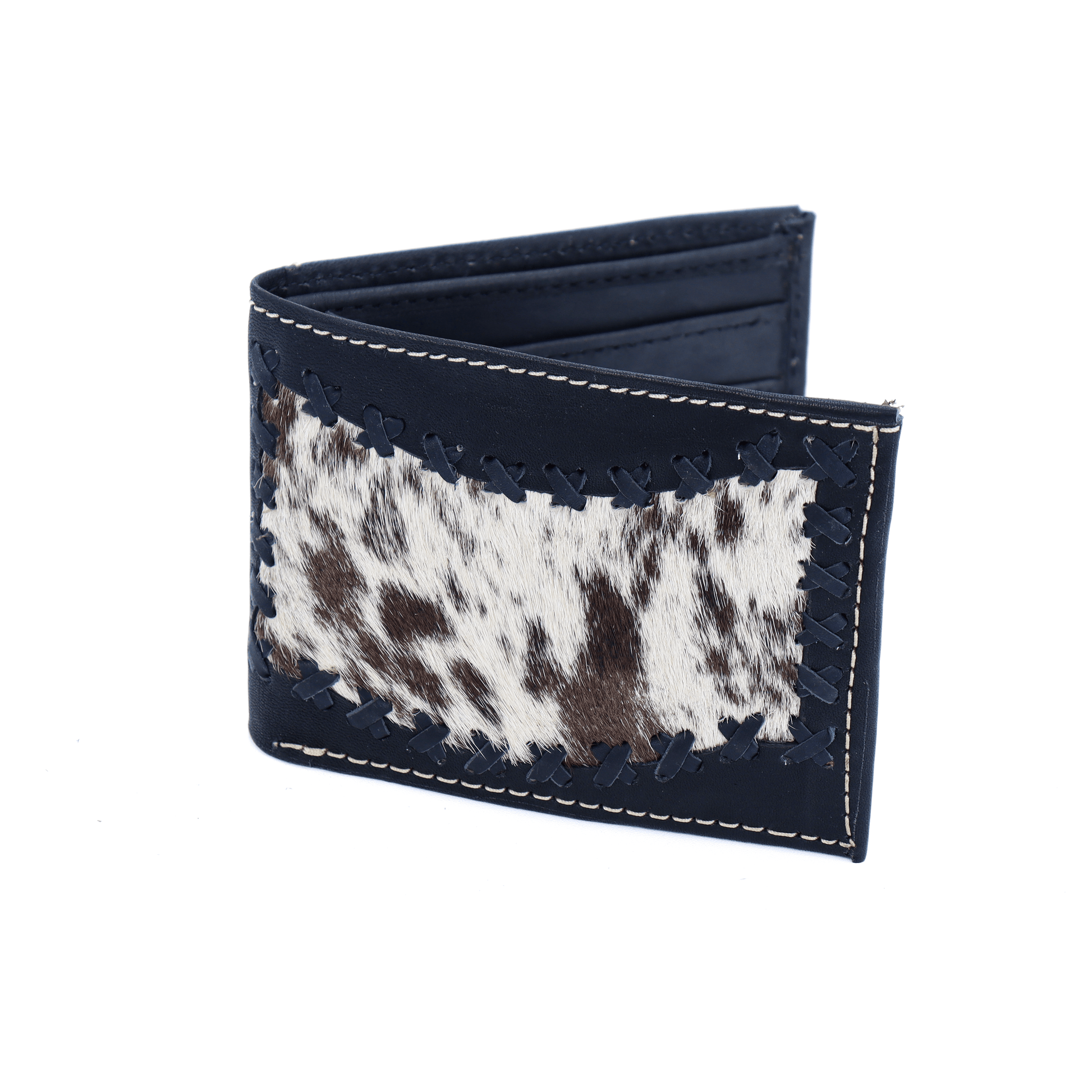 Cartera Vaquera en Piel de Res con Pelo de Vaca PE705  645.00