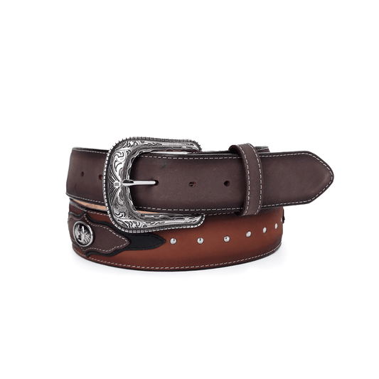 Cinto Potro Estilo Texano PE476 - Piel Esmeralda