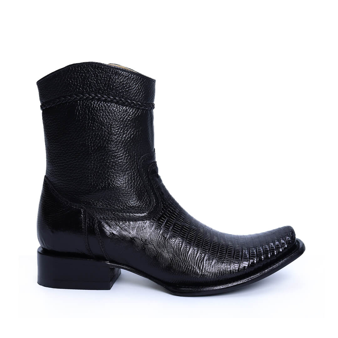 Botín Imperial de Lizard PE104 - Piel Esmeralda