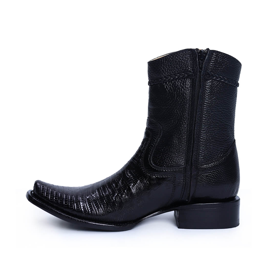 Botín Imperial de Lizard PE104 - Piel Esmeralda