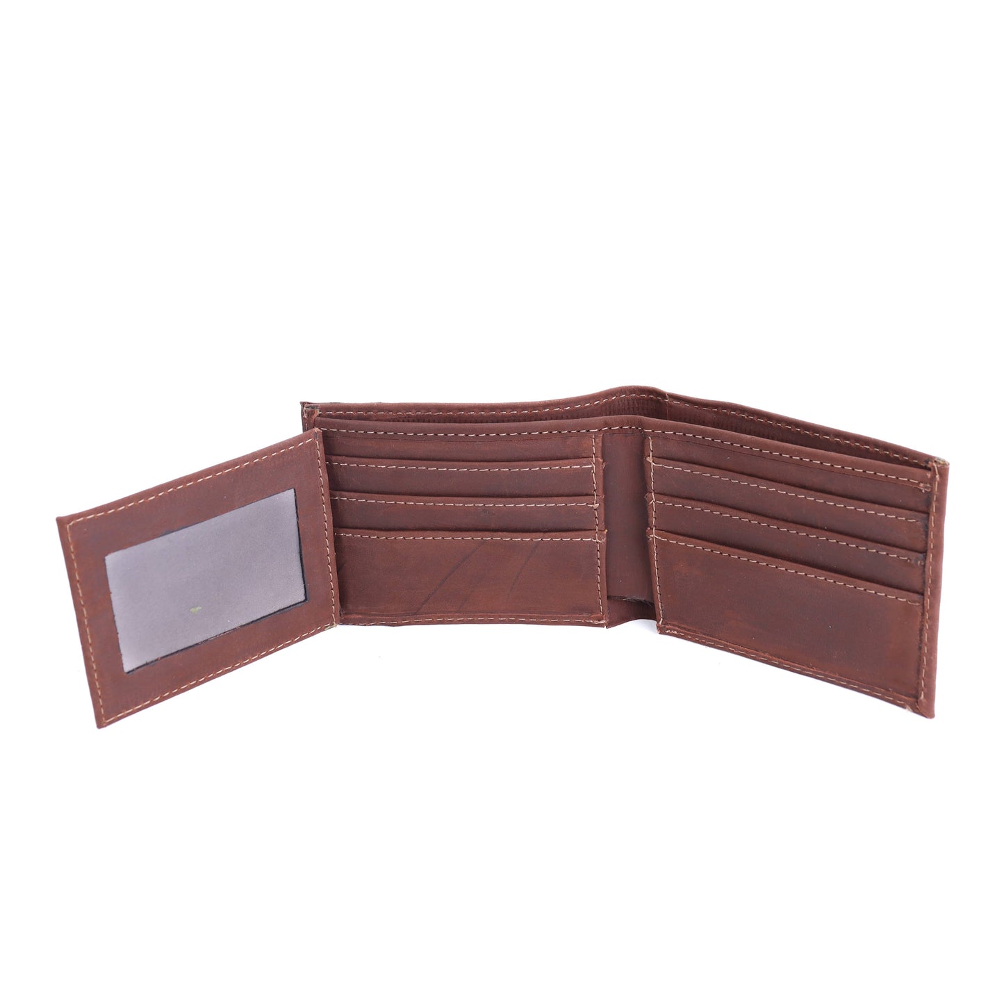Cartera Vaquera de Piel de Res Brandy