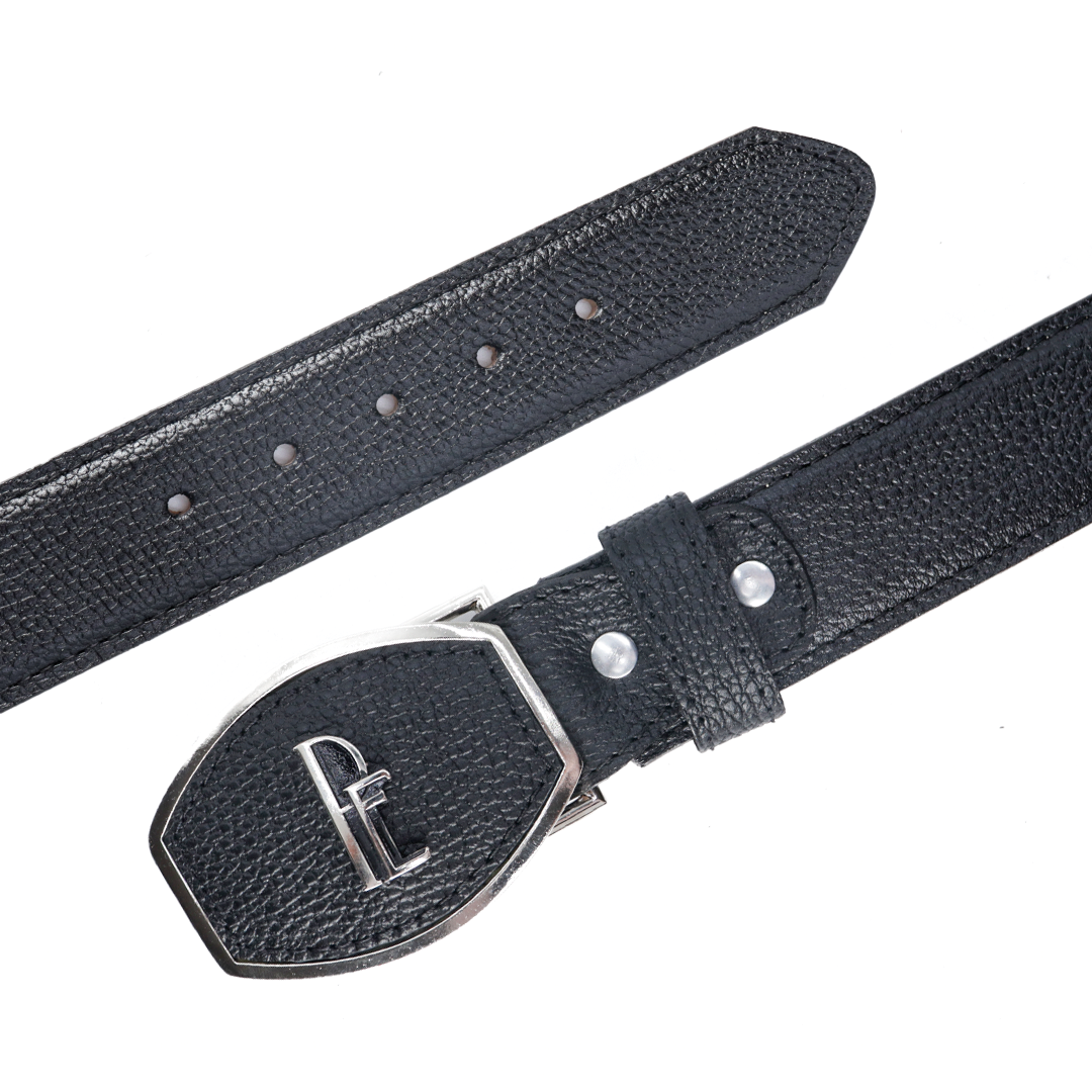PE470 leather cowboy belt