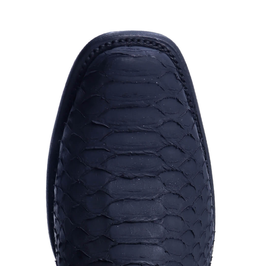 Botín Imperial de Python PE101 - Piel Esmeralda