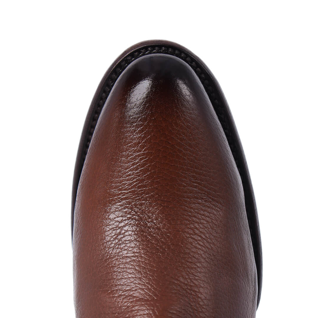Botín Charro en Piel de Venado PL115 - Piel Esmeralda