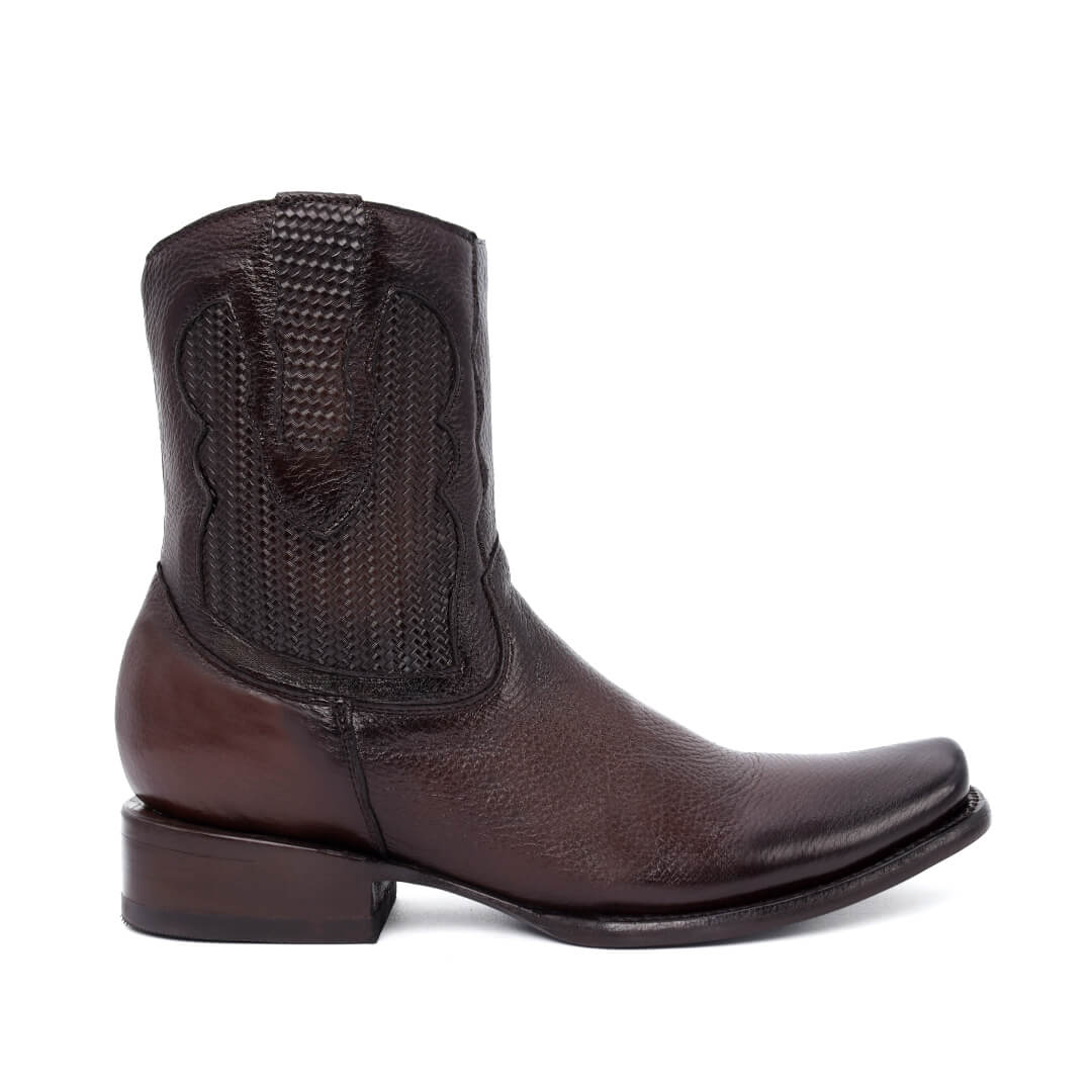 Botín Esmeralda en Piel de Venado PL106 - Piel Esmeralda