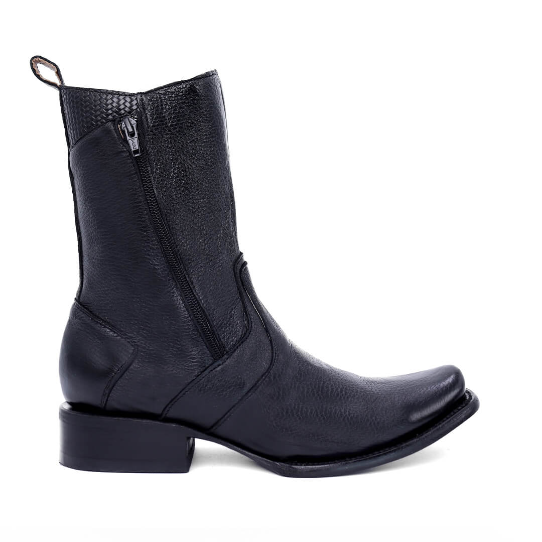 Botín Apolo en Piel de Venado PL112 - Piel Esmeralda