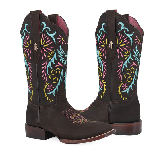 Bota Euforia de piel original PE358 - Piel Esmeralda
