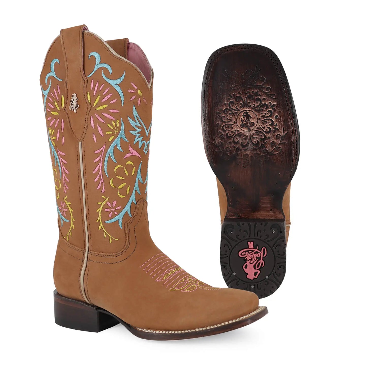 Bota Euforia de piel original PE358 - Piel Esmeralda