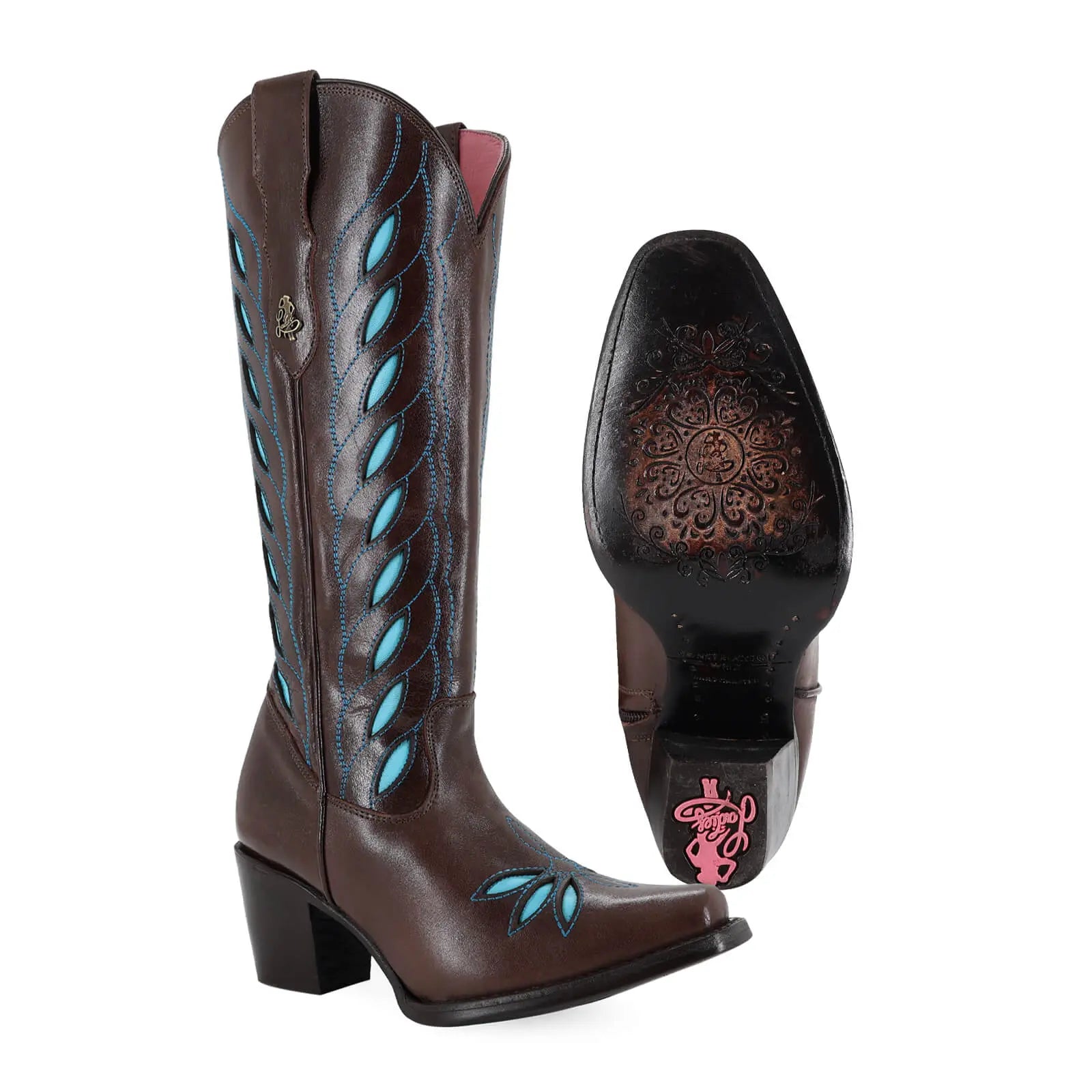 Bota Maya de piel original PE319 - Piel Esmeralda
