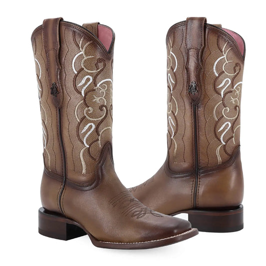 Bota Milena de piel original PE351 - Piel Esmeralda