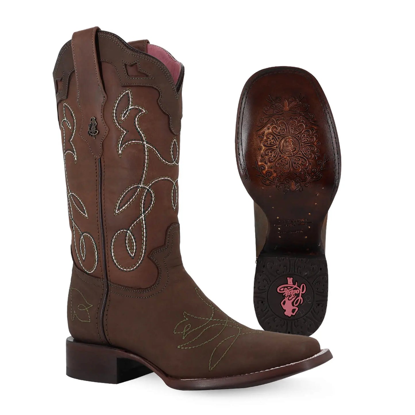 Bota Palmira de piel original PE344 - Piel Esmeralda