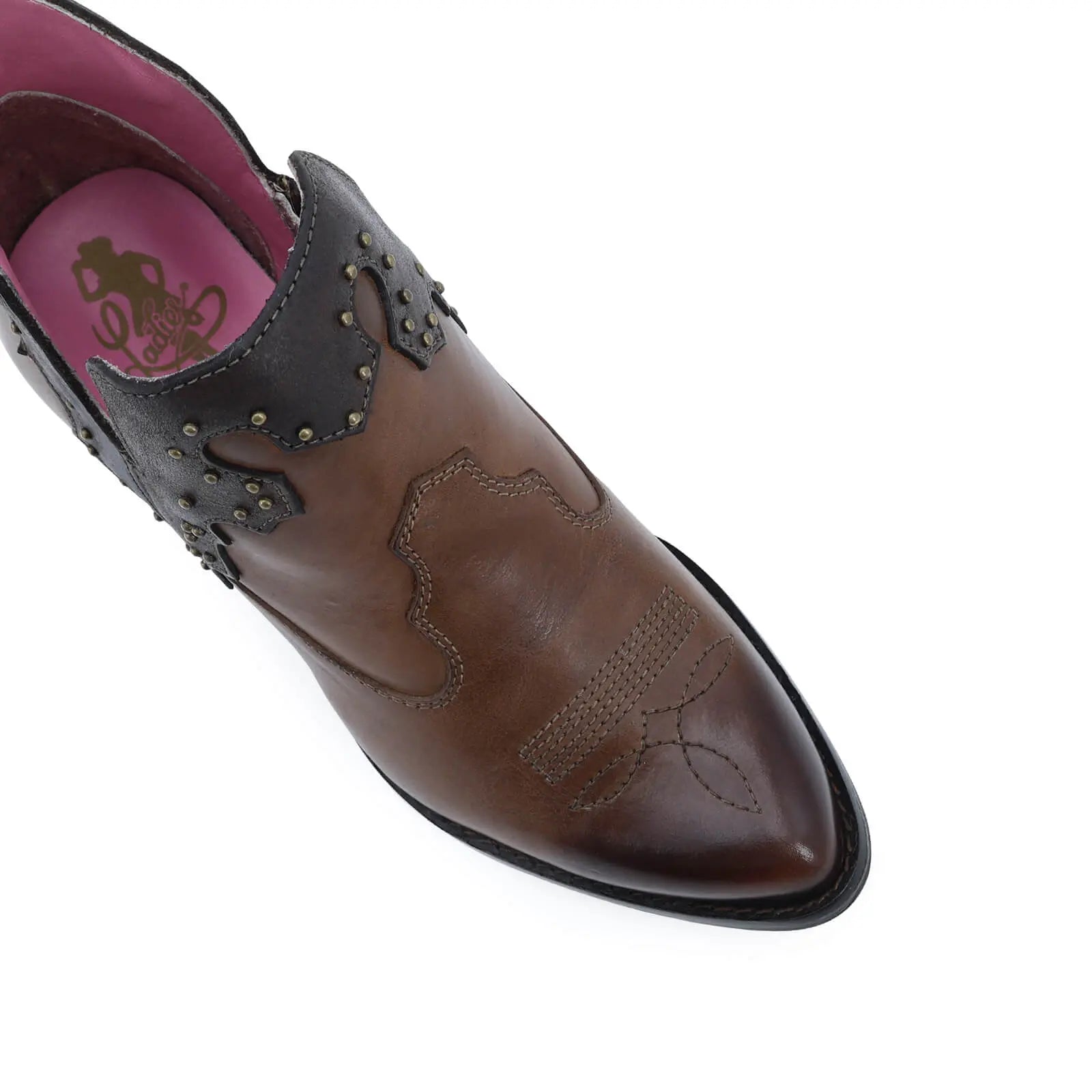 Botín Boston de piel original PE320 - Piel Esmeralda