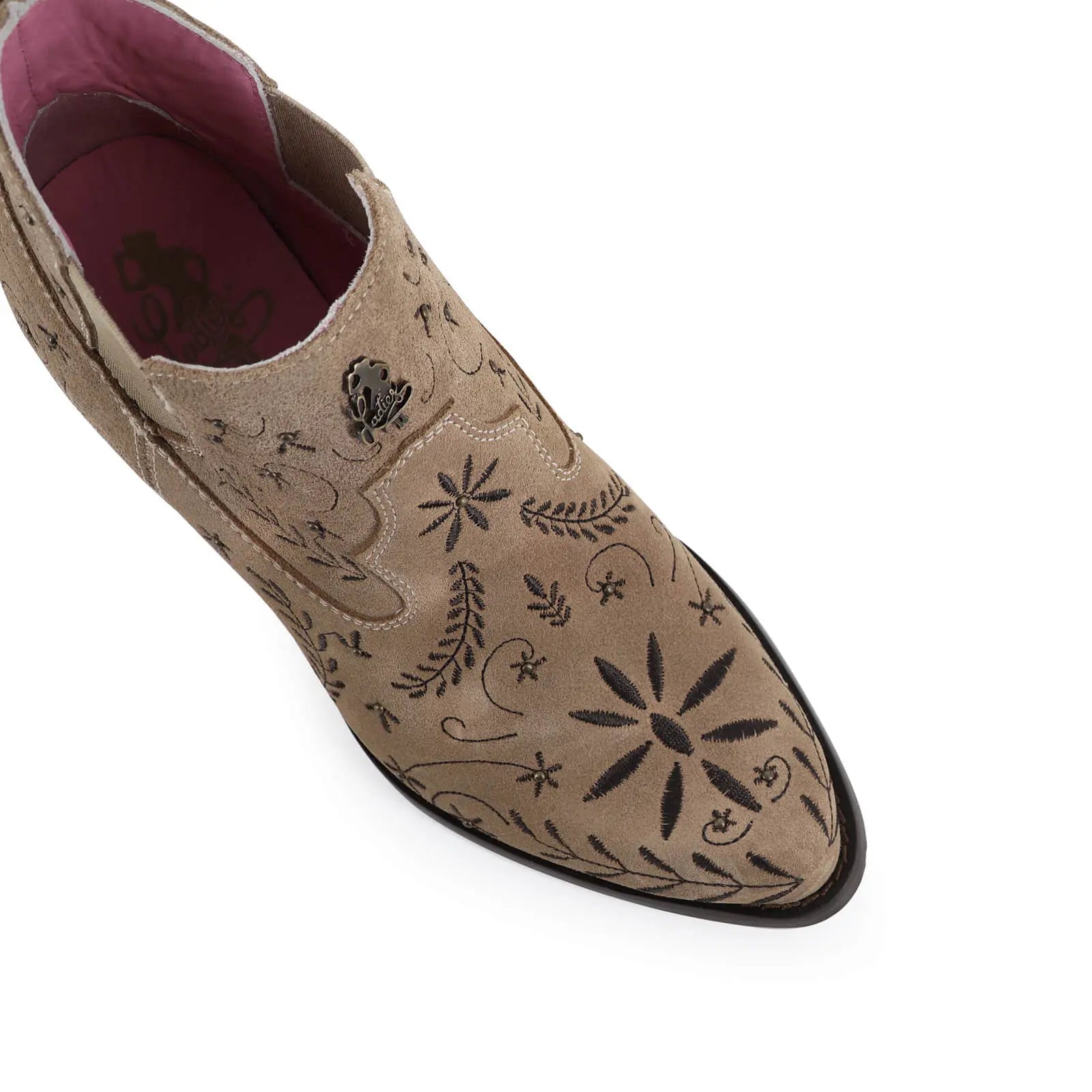 Botín Happy de piel original PE325 - Piel Esmeralda