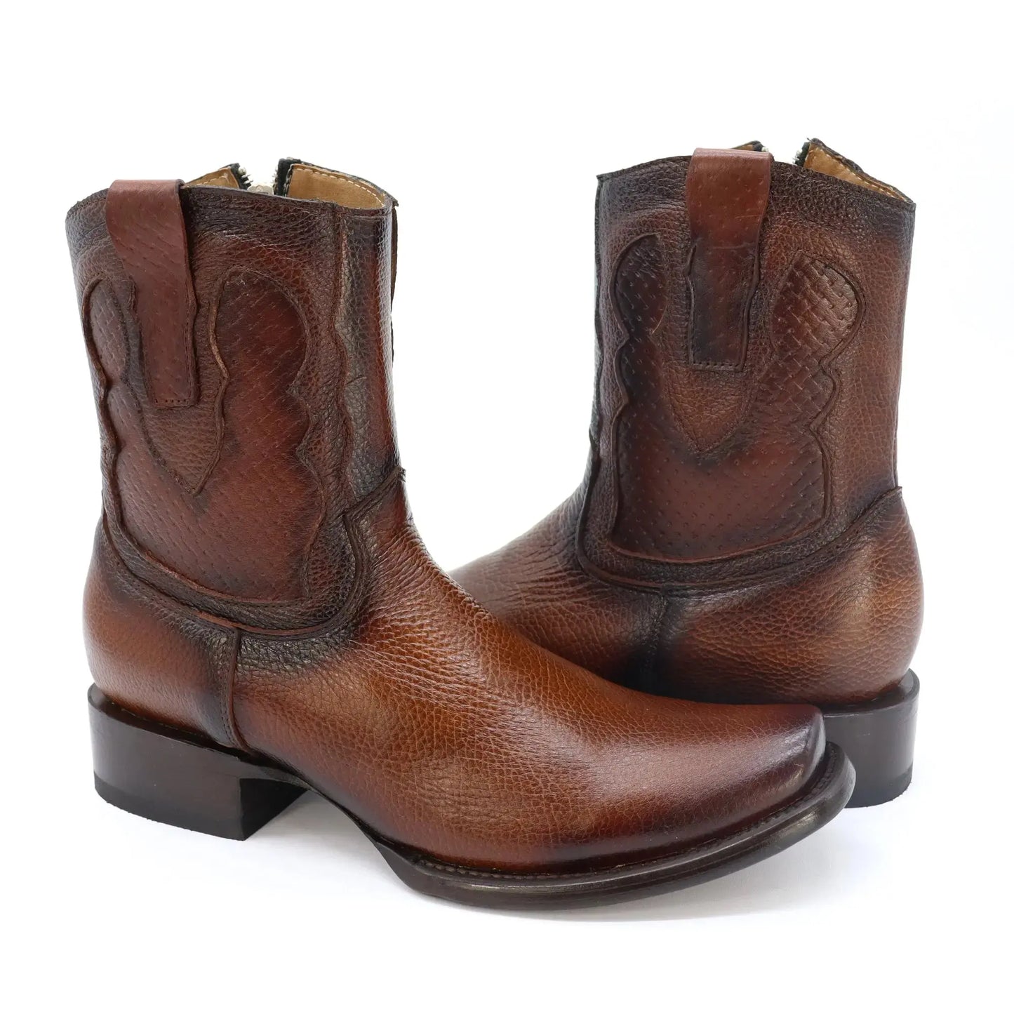 Botín esmeralda de piel original PL106 1890.00