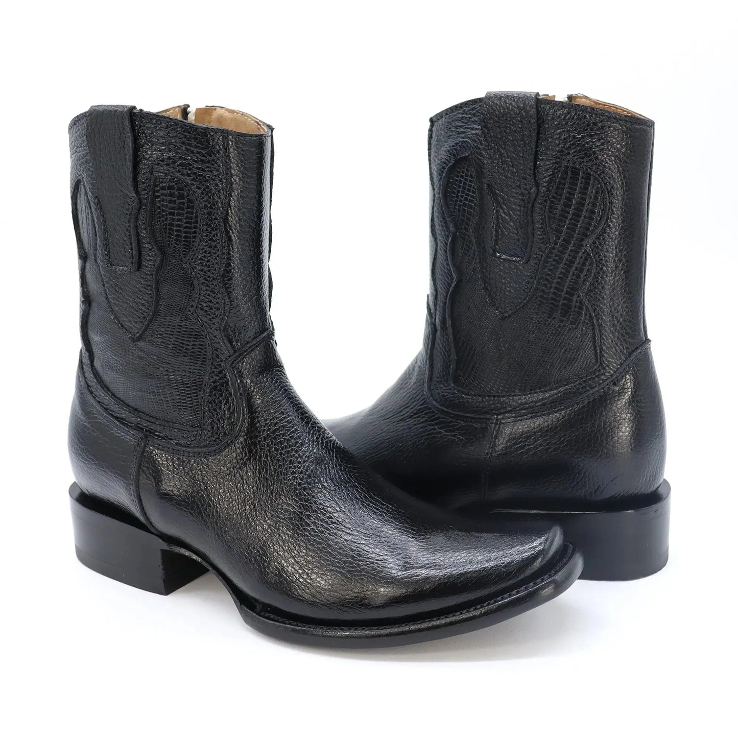 Botín esmeralda de piel original PL106 1890.00