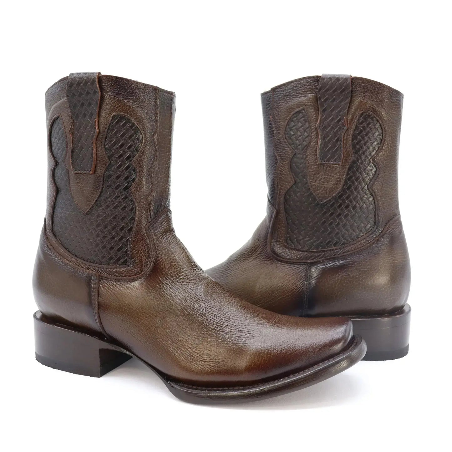 Botín esmeralda de piel original PL106 1890.00