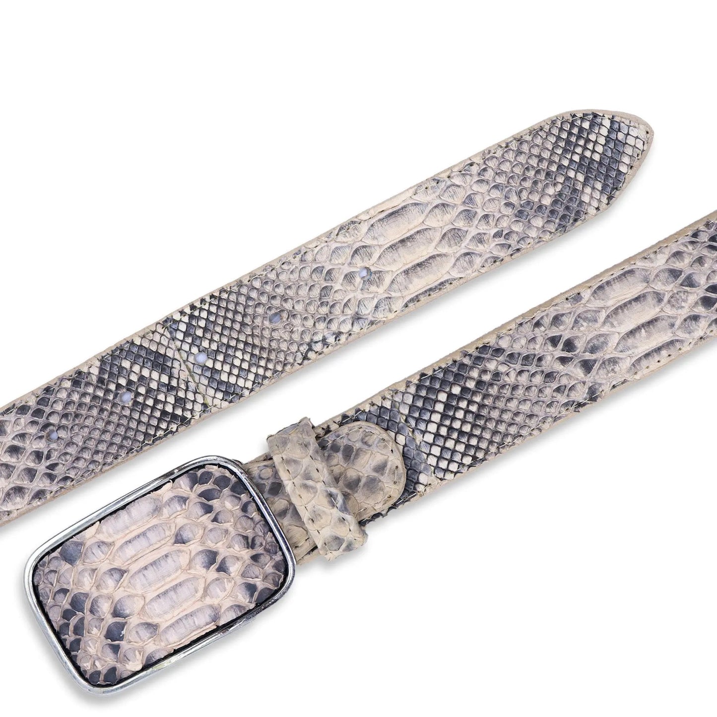 Cinto Exótico en Piel de Python PE442