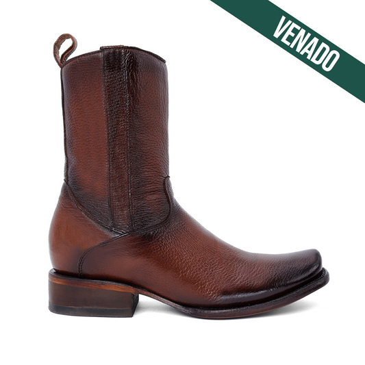 Botín Ébano en Piel de Venado PL113