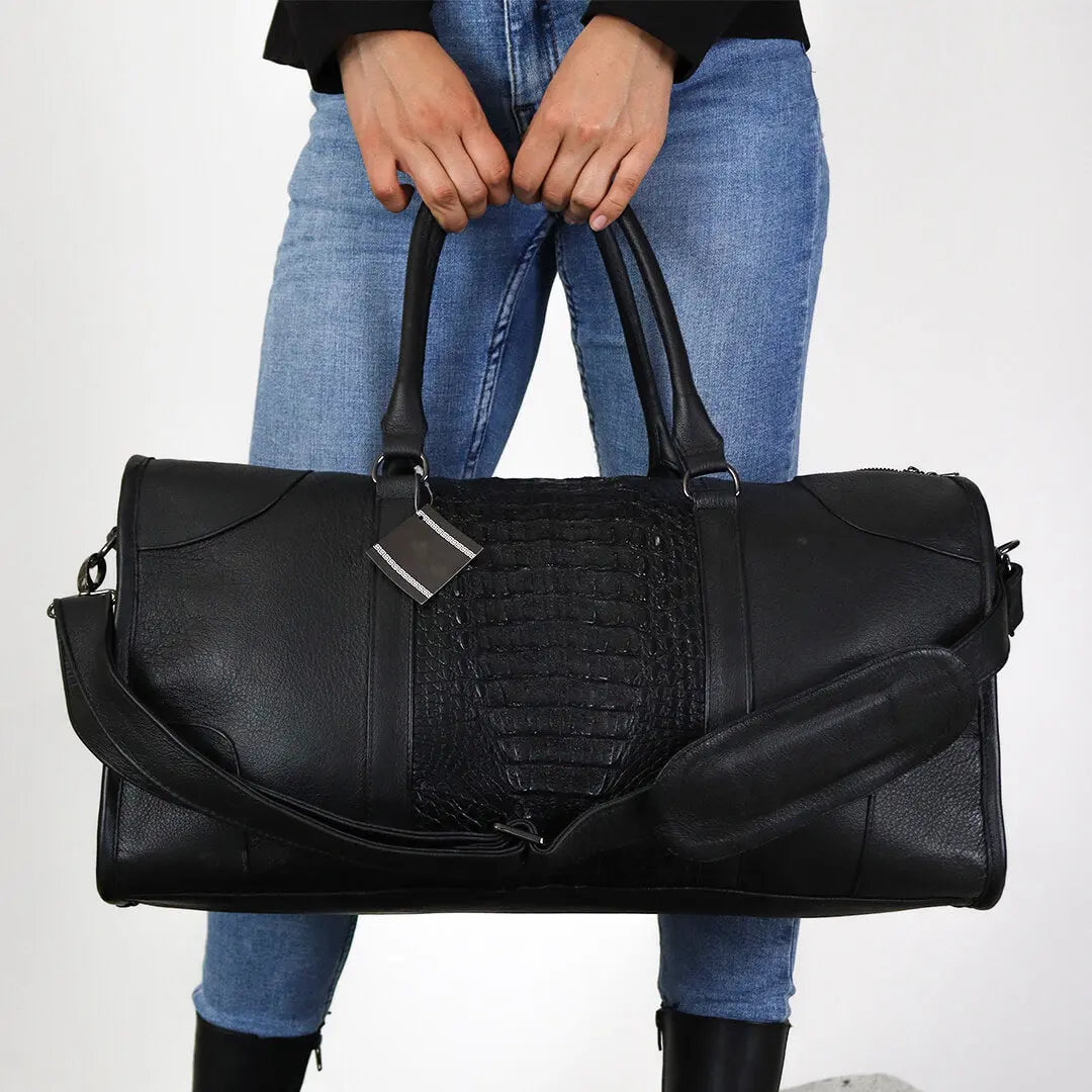 Maleta de Piel de Cocodrilo PE419