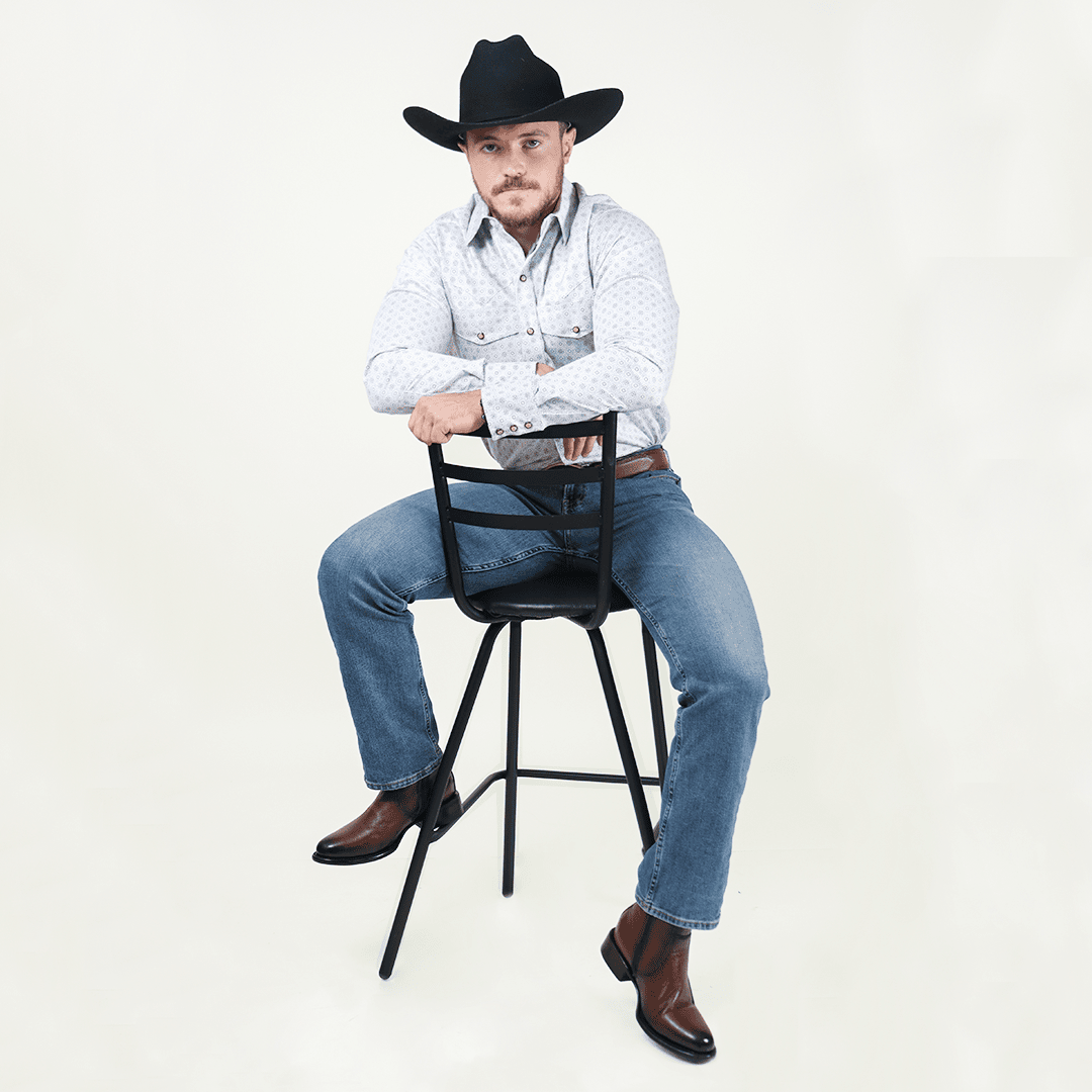 Botín Charro Piel de Venado PL115 - 30% OFF 🏷️