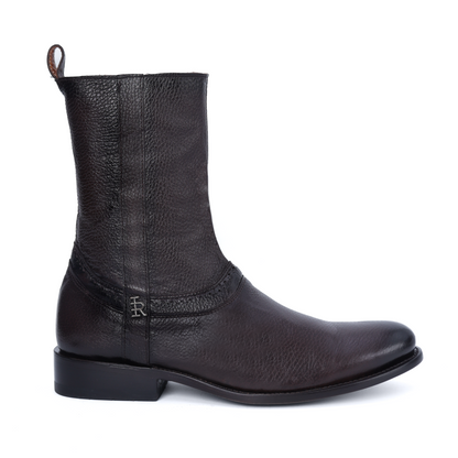 Botín Oro en Piel de Venado PL116 