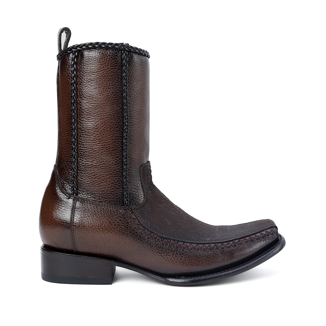 Botín Sultán en Piel de Cuello de Toro PL208 