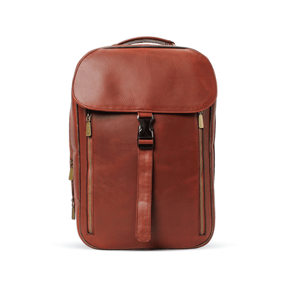 Mochila de Piel con Hebilla Lock PE1001