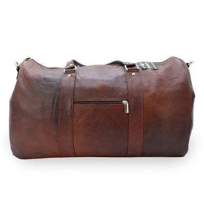 PE 420 Genuine Cowhide Leather Suitcase