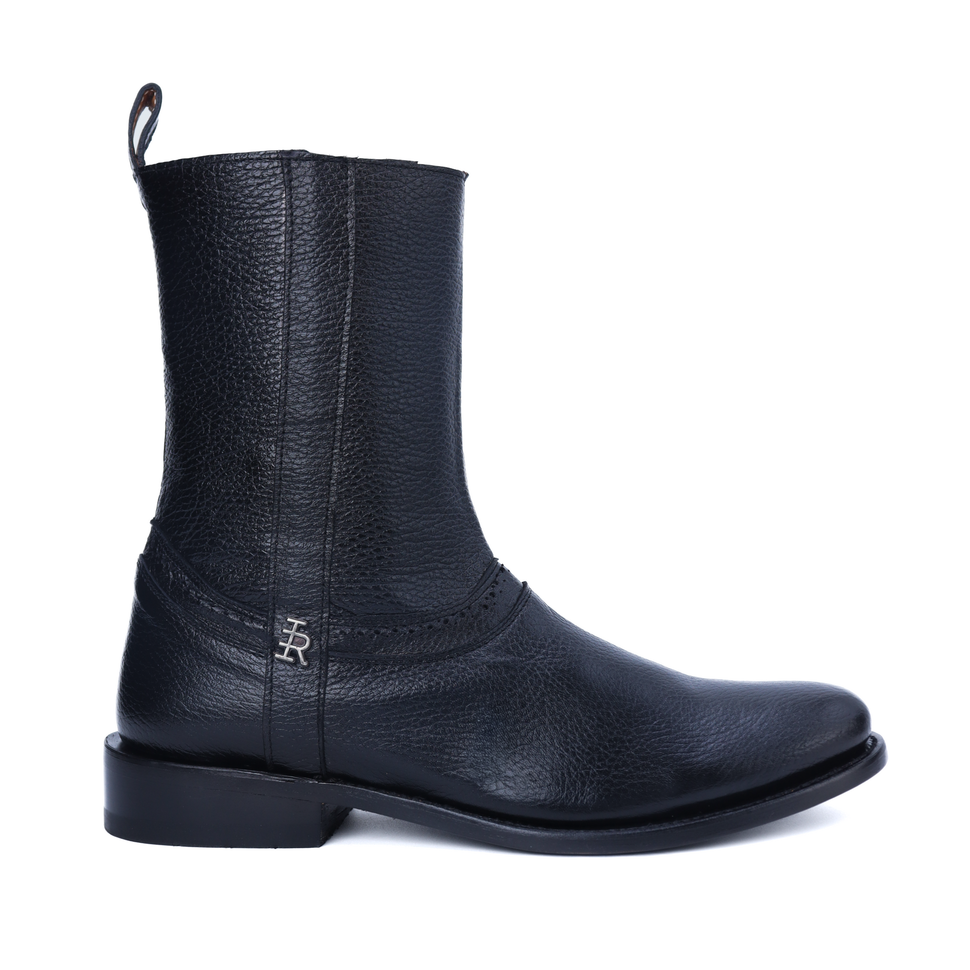 Botín Oro en Piel de Venado PL116 