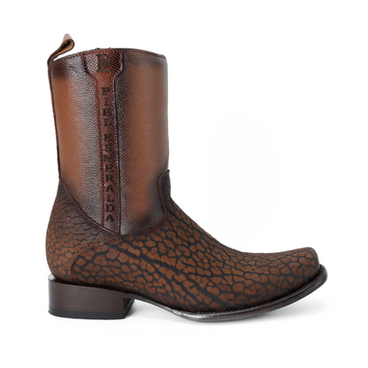 Sultan Ankle Boot in Bull Neck Leather PL208