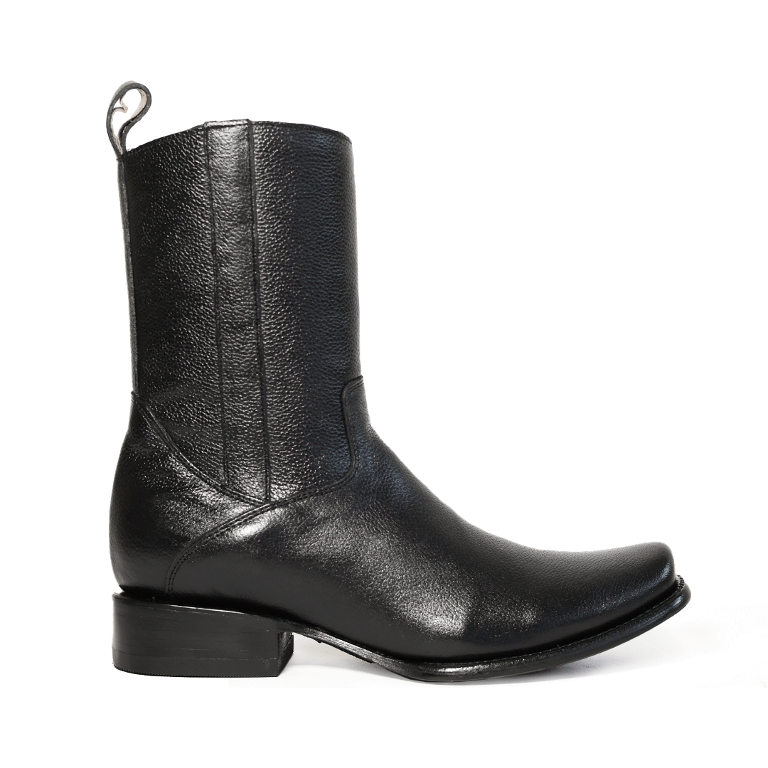 Botín Ébano en Piel de Res PL207 