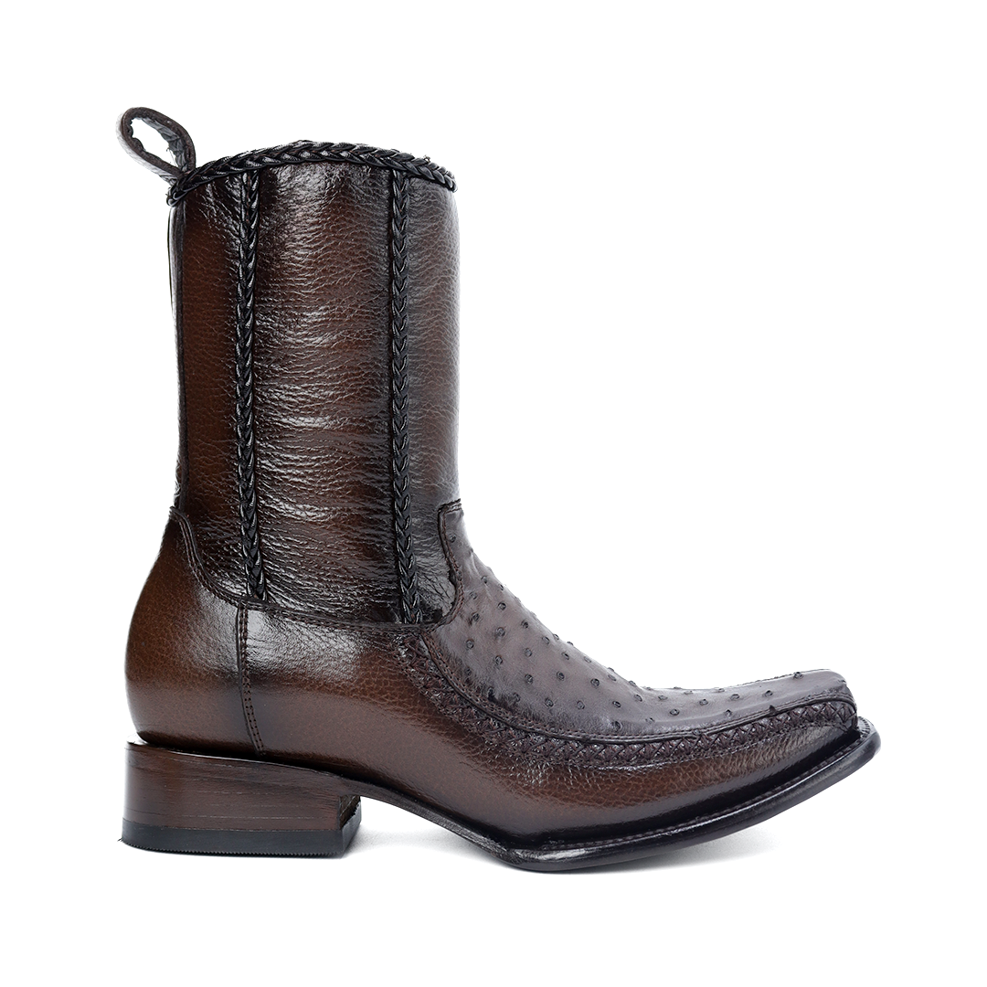 Botín Sultán en Piel de Avestruz PL125 