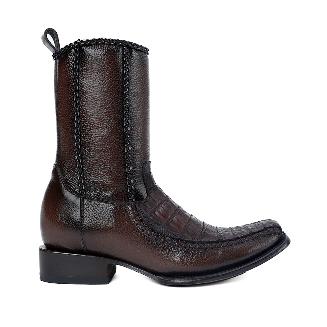 Botín Sultán en Piel de Cocodrilo PL124 