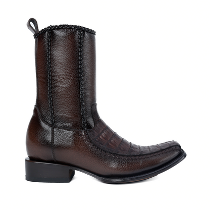 Botín Sultán en Piel de Cocodrilo PL124 