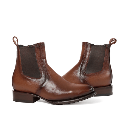 Botín Charro en Piel de Res PL205 