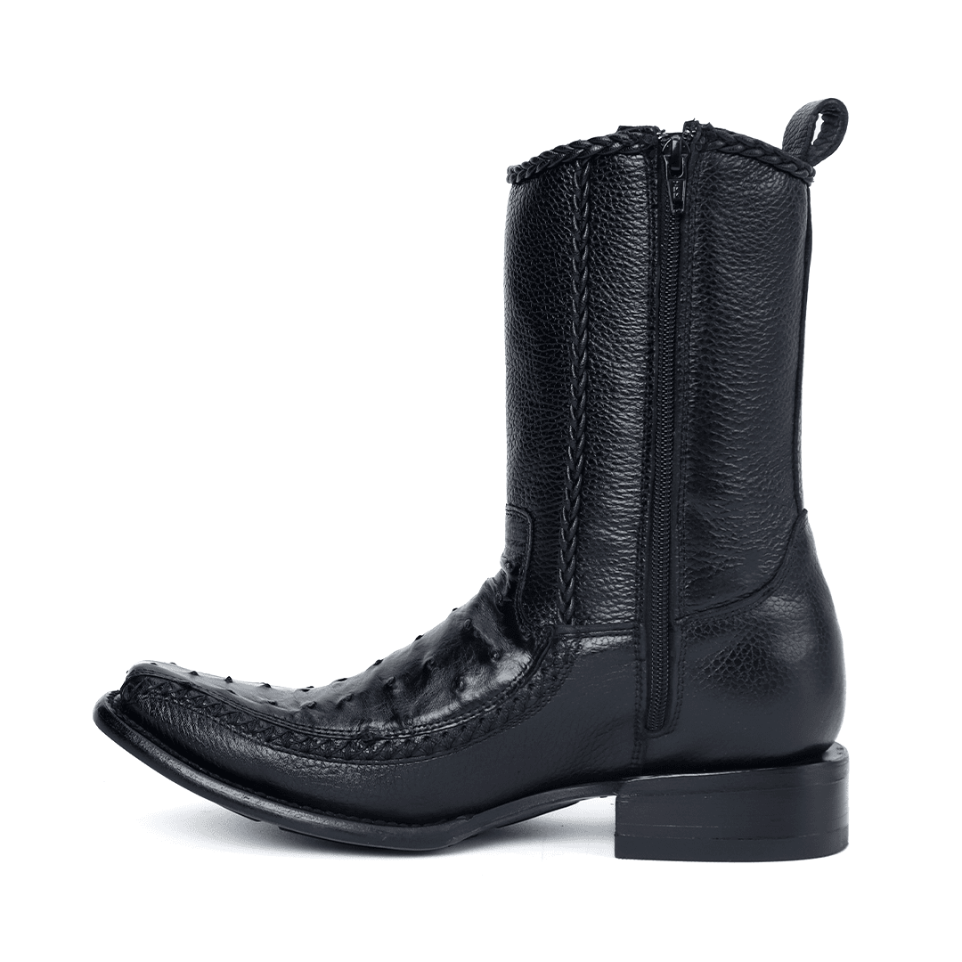 Botín Sultán en Piel de Avestruz PL125 