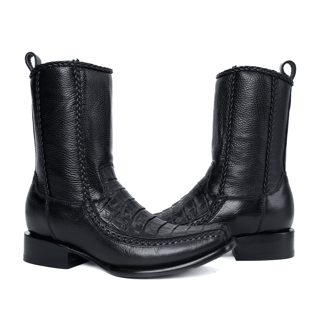 Botín Sultán en Piel de Cocodrilo PL124 