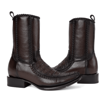 Botín Sultán en Piel de Cocodrilo PL124 