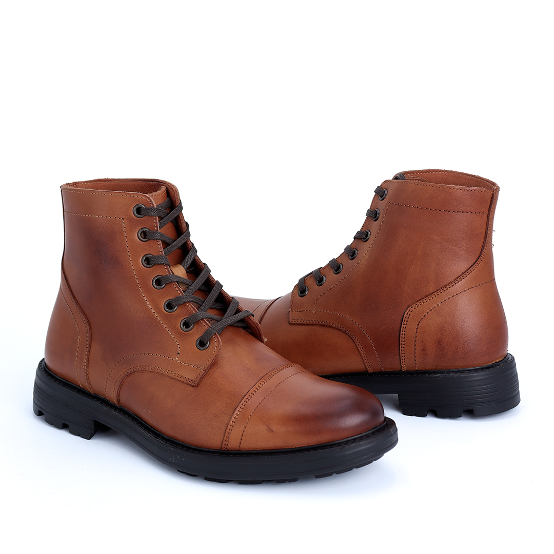 Botín Clásico de Piel PE901