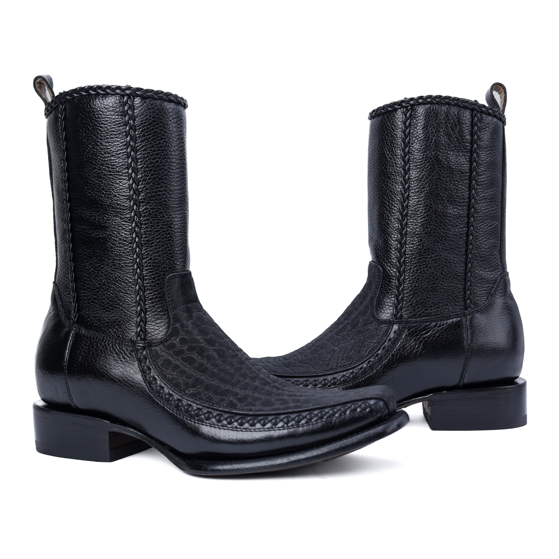 Botín Sultán en Piel de Cuello de Toro PL208 