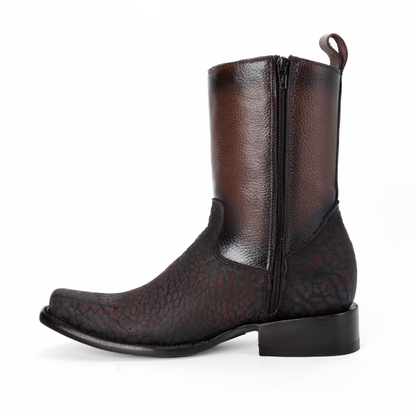 Sultan Ankle Boot in Bull Neck Leather PL208
