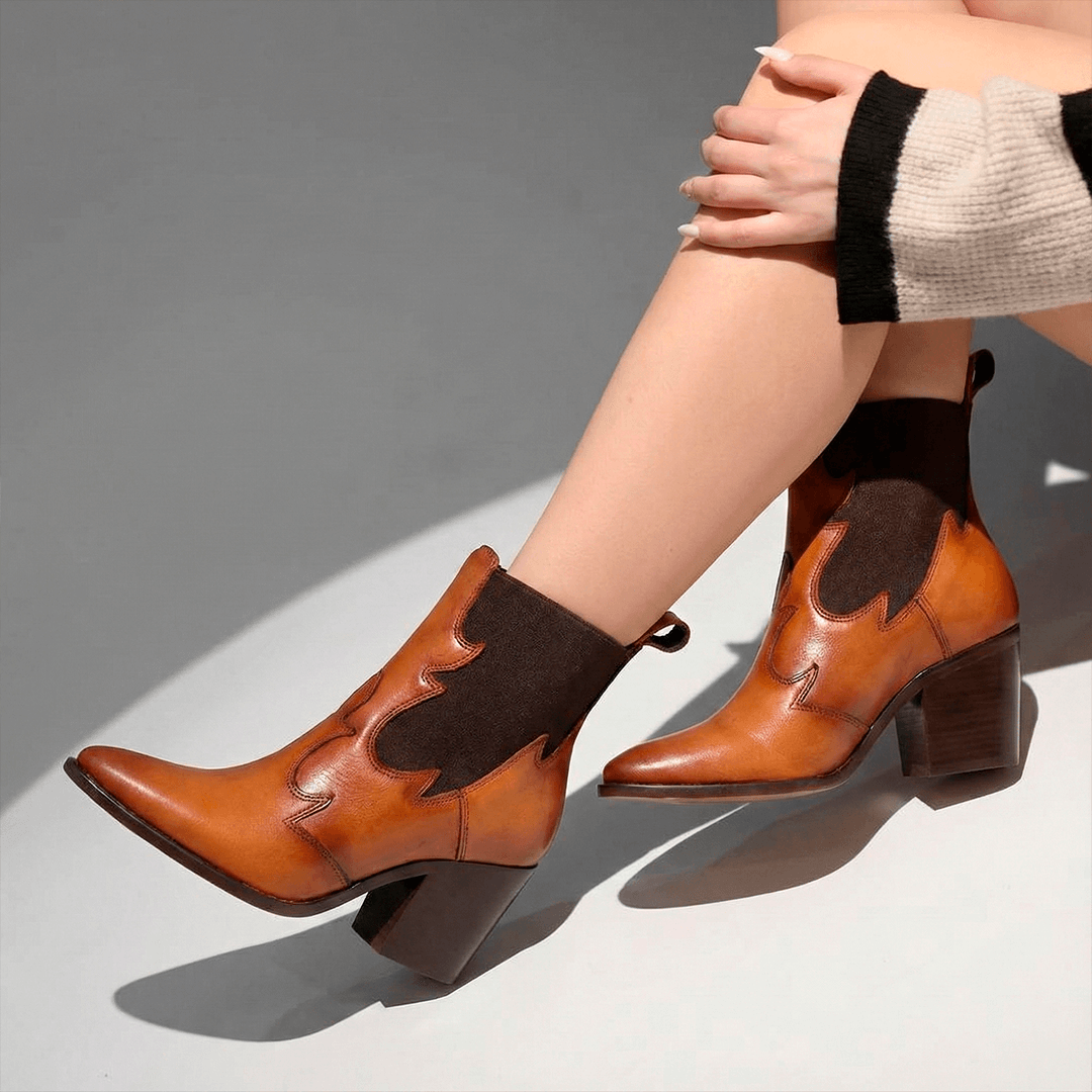 Botín Western Monika PE381 