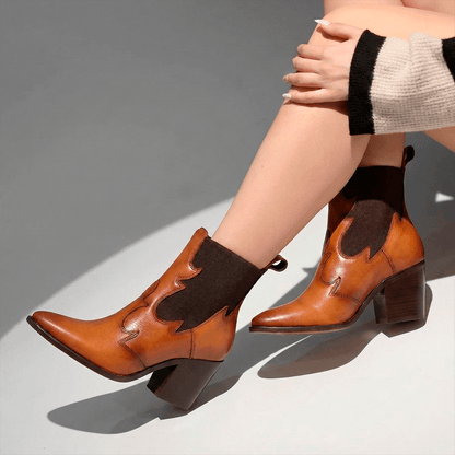 Botín Western Monika PE381 