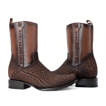 Sultan Ankle Boot in Bull Neck Leather PL208