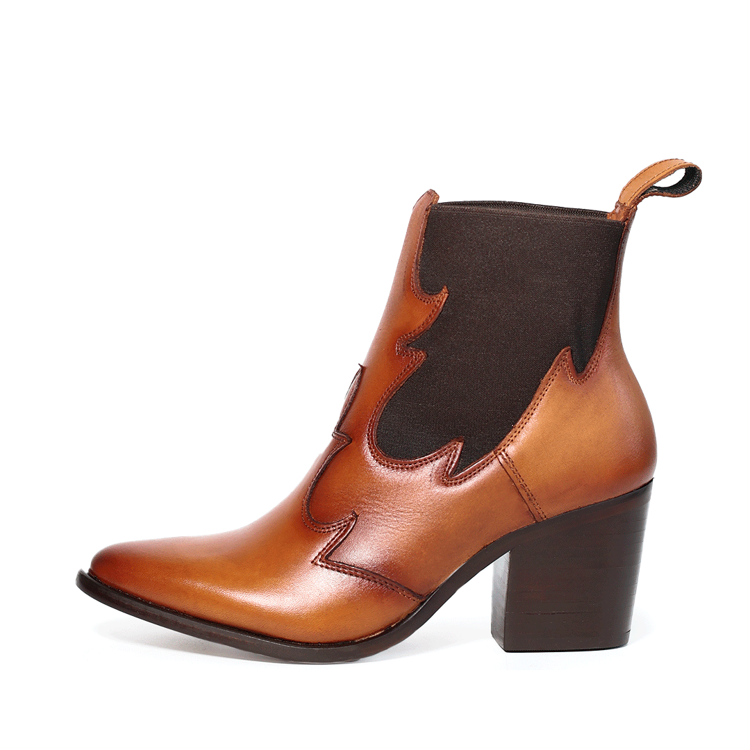 Botín Western Monika PE381 