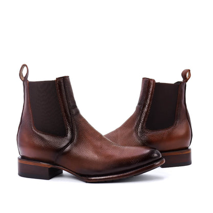 Botín Charro en Piel de Venado PL115 