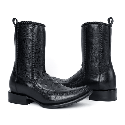 Botín Sultán en Piel de Avestruz PL125 