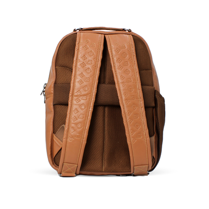 Mochila en Piel de Python Miel PE1005