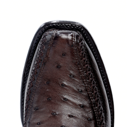 Botín Sultán en Piel de Avestruz PL125 