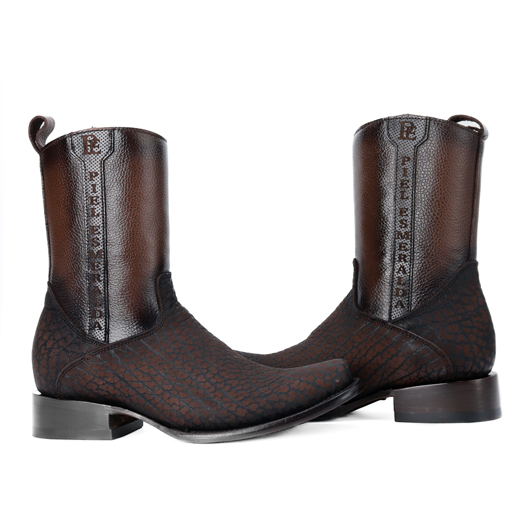 Sultan Ankle Boot in Bull Neck Leather PL208
